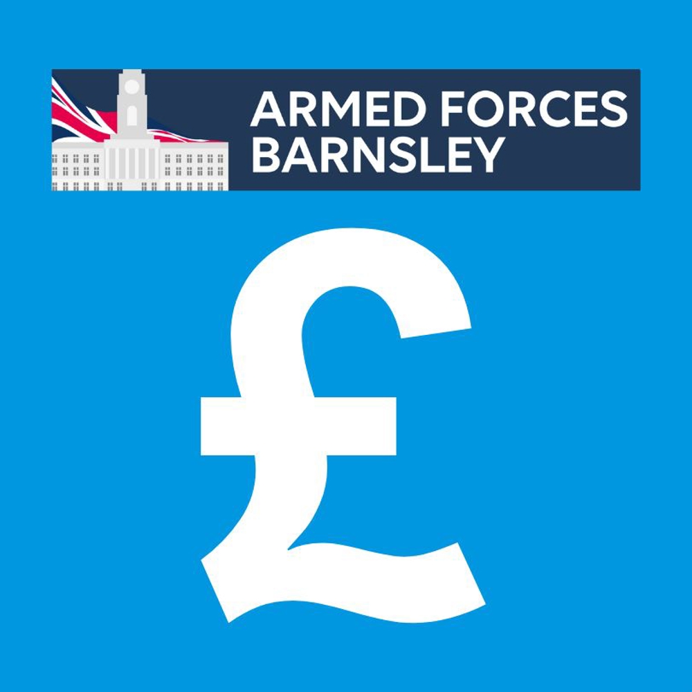 Pound Sign And Armed Forces Barnsley (1)