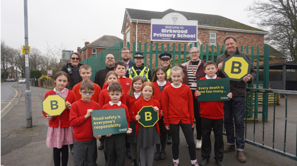 Road Safety New Brand Launch At Birkwood Primary School