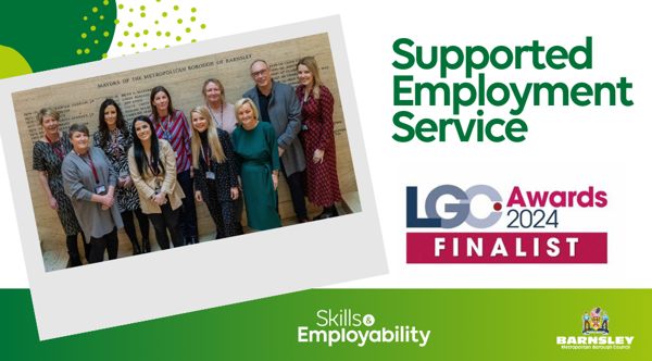 Supported Employment Service - LGC Awards finalist 2024