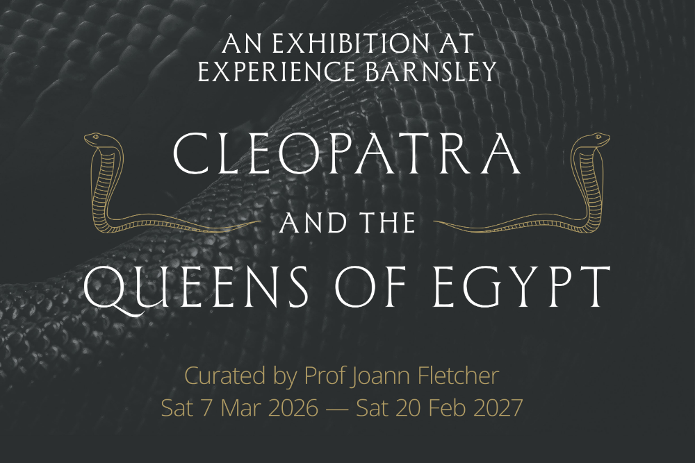 Cleopatra And The Queens Of Egypt Promotional Poster With Snakes Cleopatra And The Queens Of Egypt Promotional Poster With Snakes
