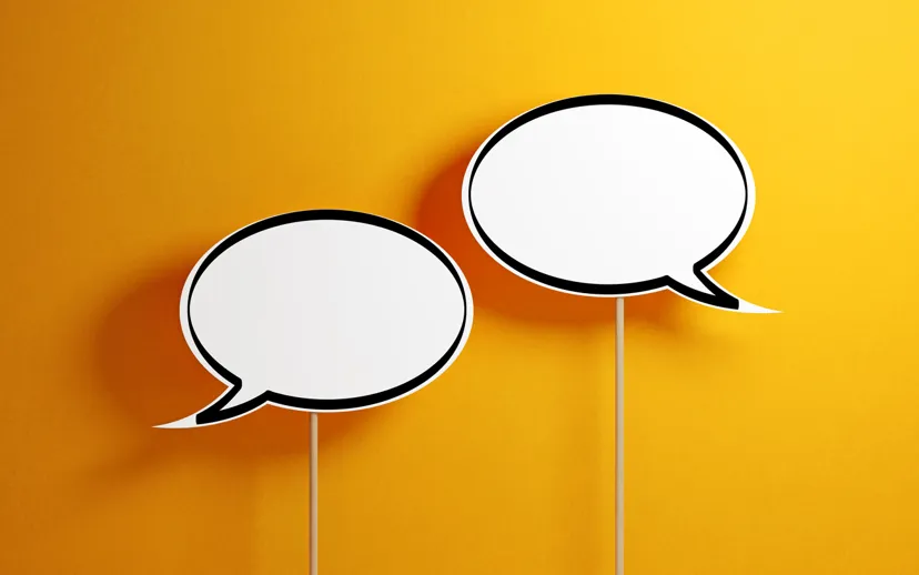 Speech bubbles