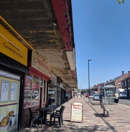 Improvements to shop canopy