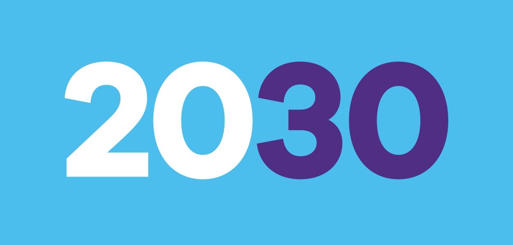Barnsley 2030 teal logo