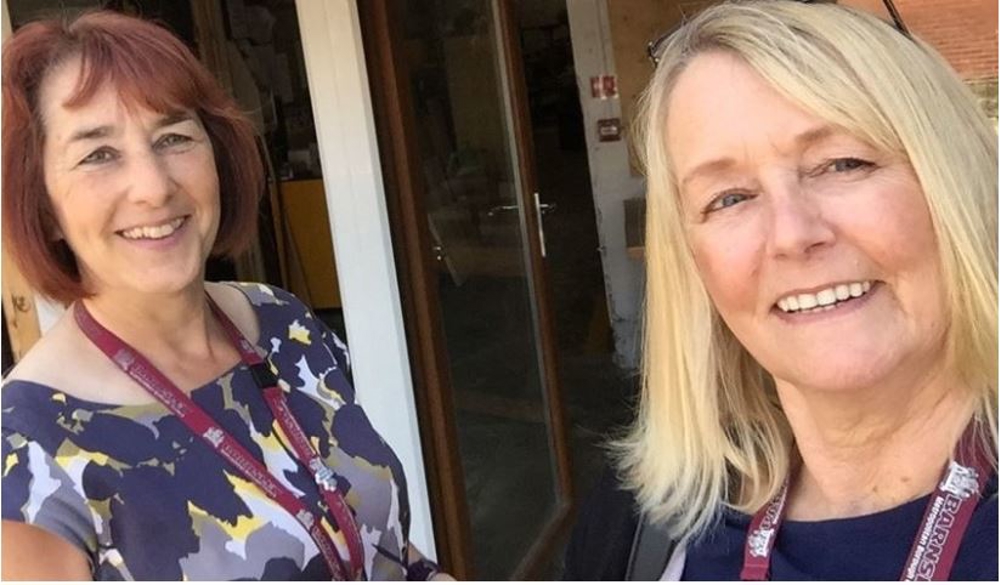 Elaine and Sandra - curriculum information and support officers