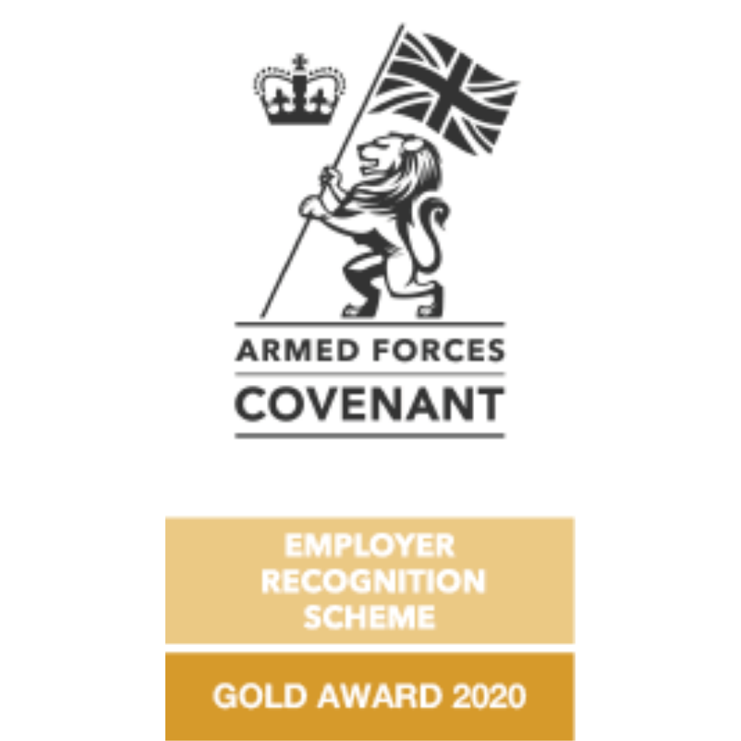 Armed Forces Covenant - Employer Recognition Scheme - Gold Award 2020