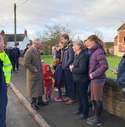 Visit by HRH The Prince of Wales to Fishlake, Doncaster – 23 December 2019 (3)