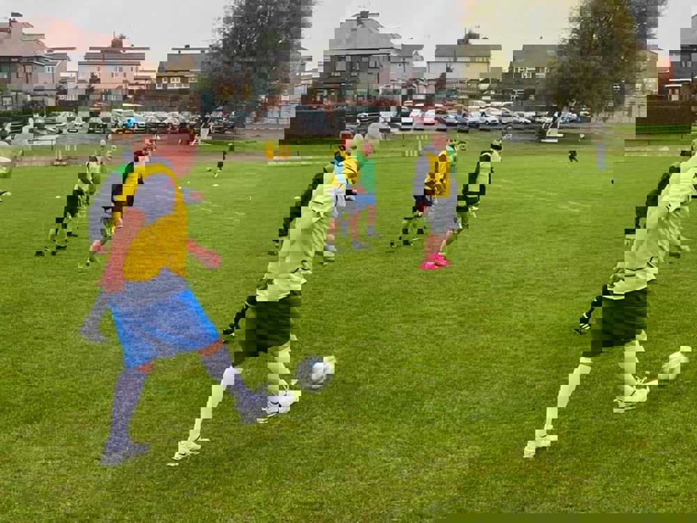 Wombwell Main walking football