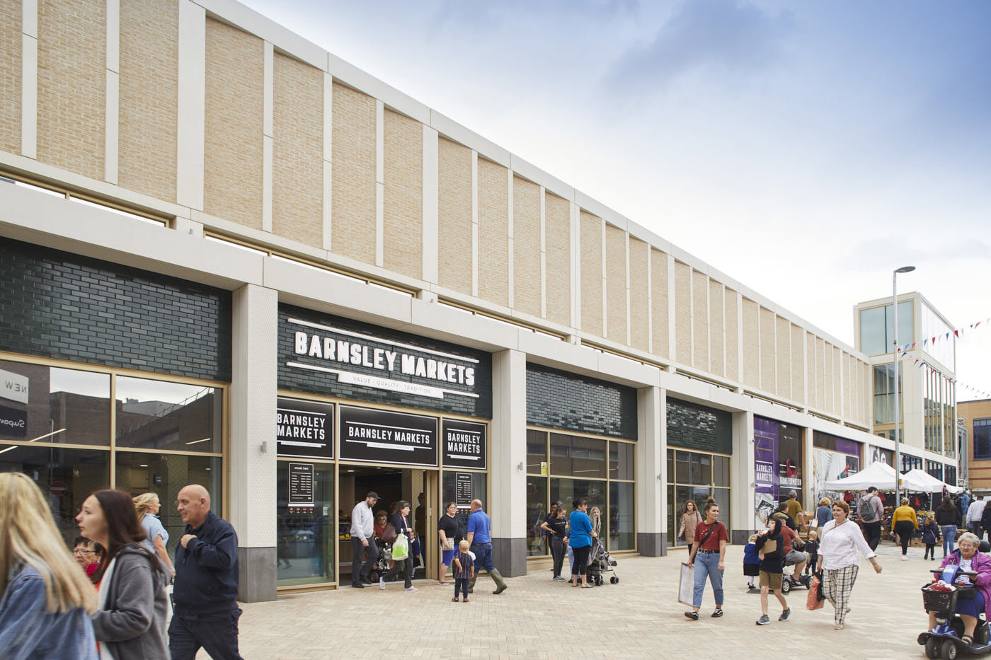 Barnsley Markets entrance