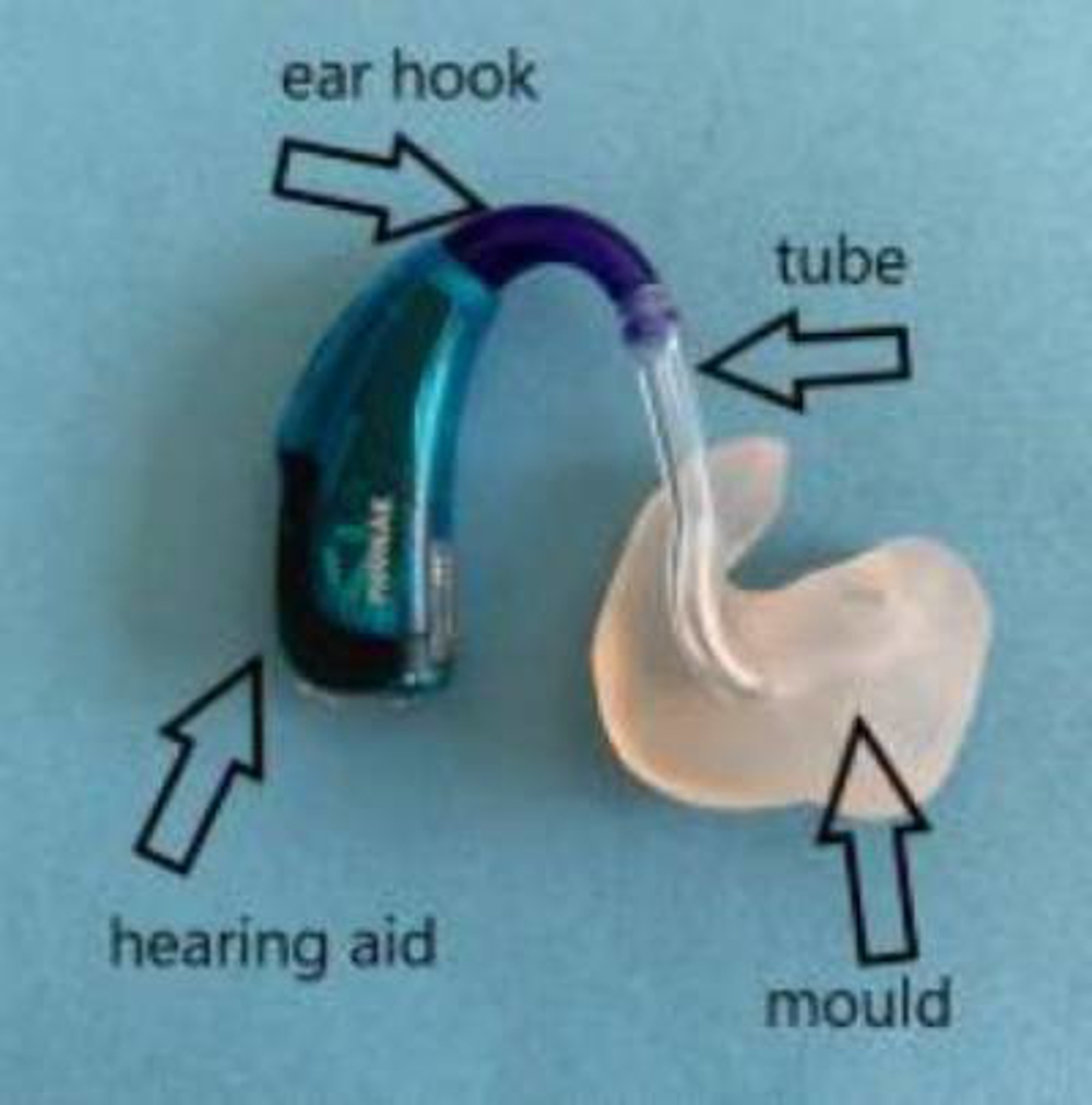 Hearing aid diagram