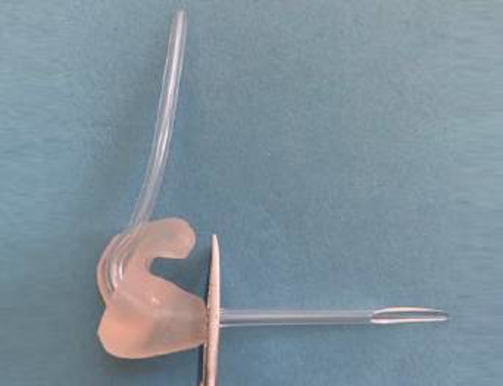 Step 5 - Cut the tapered end of the tubing as close as possible to the ear mould