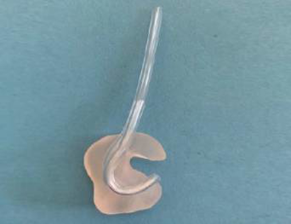 Step 6 - Use the old tube as a guide to cut the new tubing