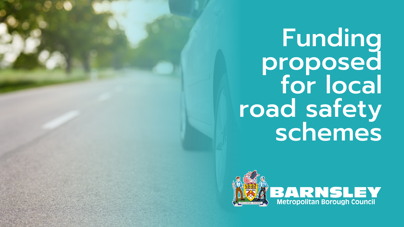 Funding proposed for local road safety schemes