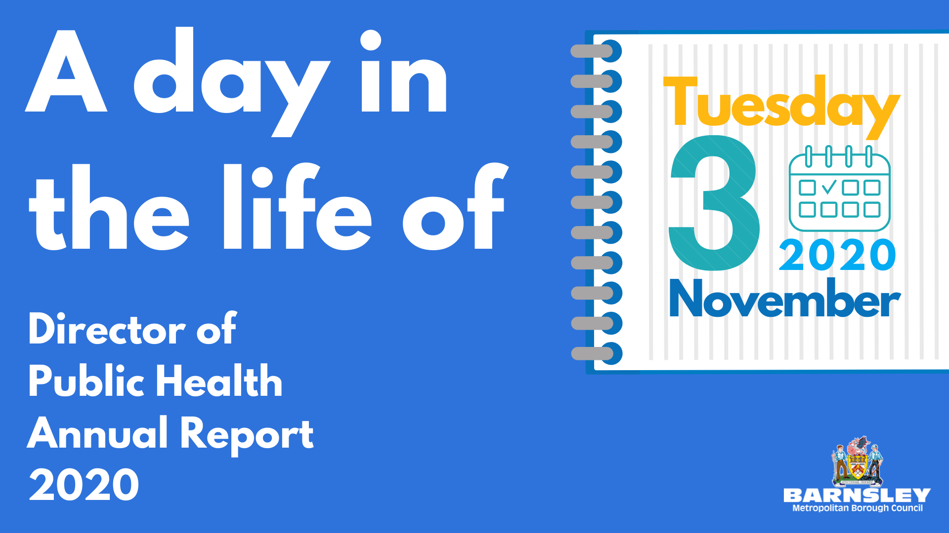 A day in the life of. Director of Public Health annual report 2020