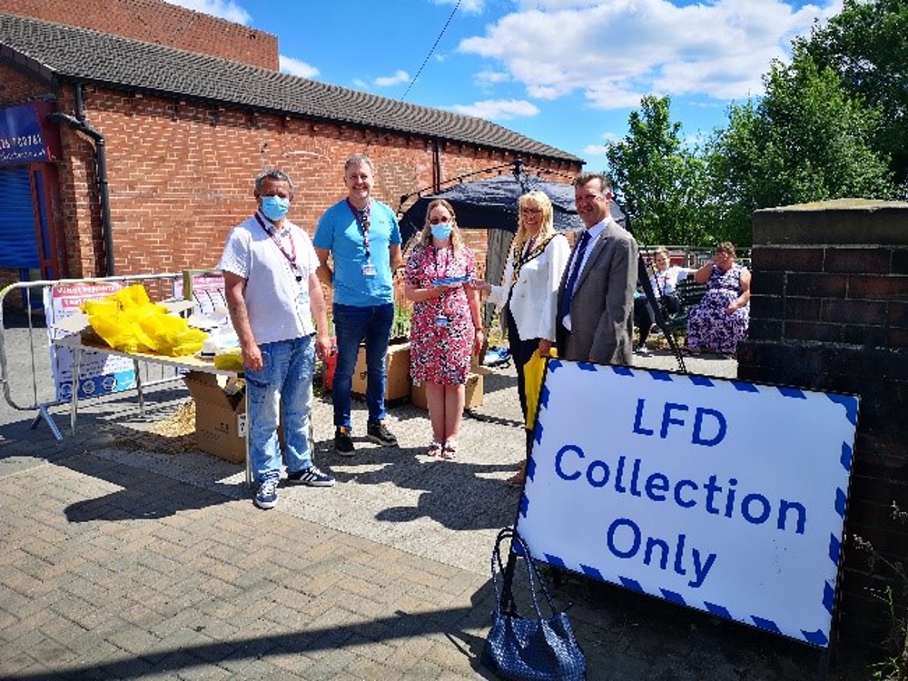 COVID outreach team