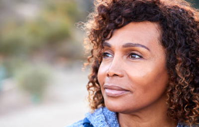 Woman looking