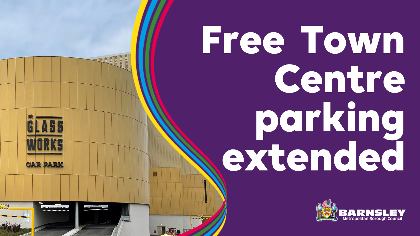 Free town centre parking extended