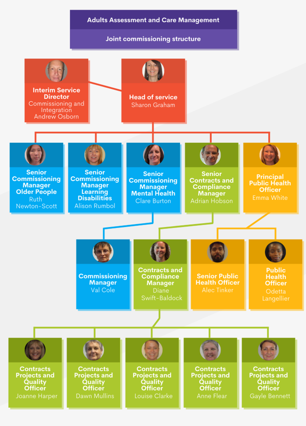 Joint Commissioning structure chart