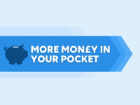 More money in your pocket.