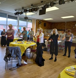 Postural stability / Tai Chi / exercise introduction at the Love Later Life events
