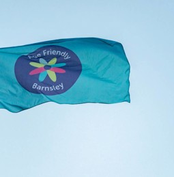 Age Friendly Barnsley flag