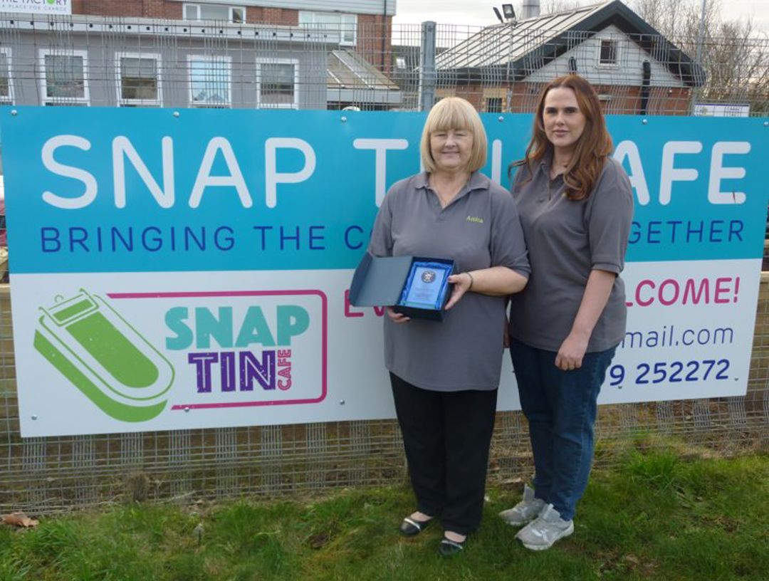 Age Friendly Barnsley Awards - Snap Tin Cafe