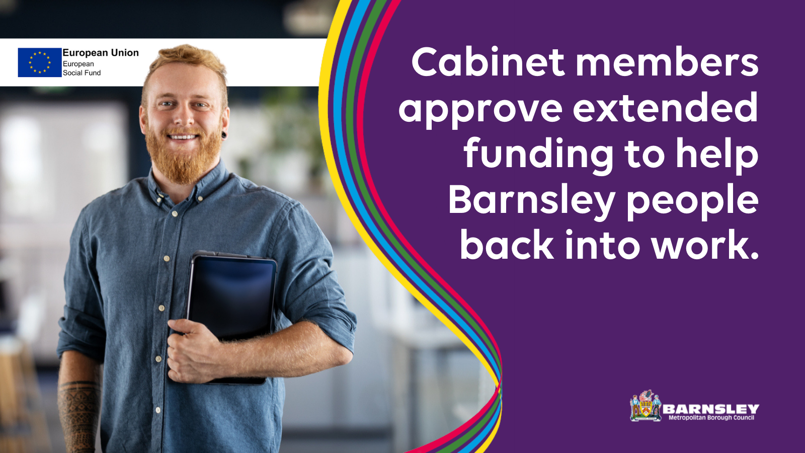 Cabinet members approve extended funding to help Barnsley people back into work.png