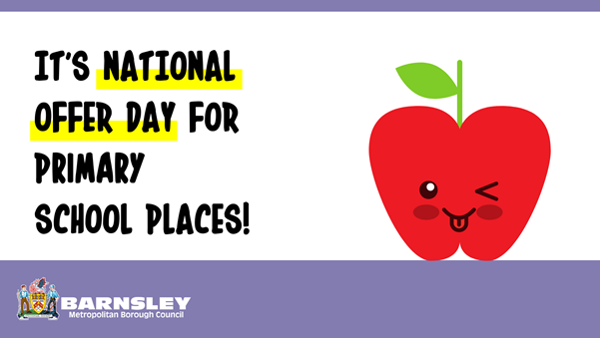 It's the national offer day for primary school places!