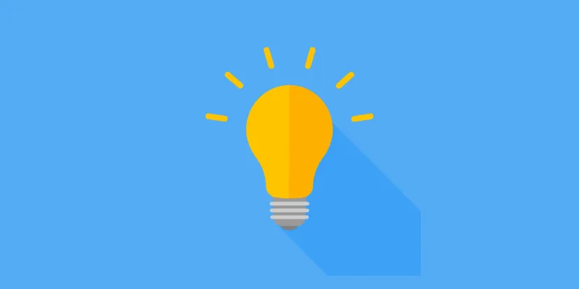 Lightbulb banner