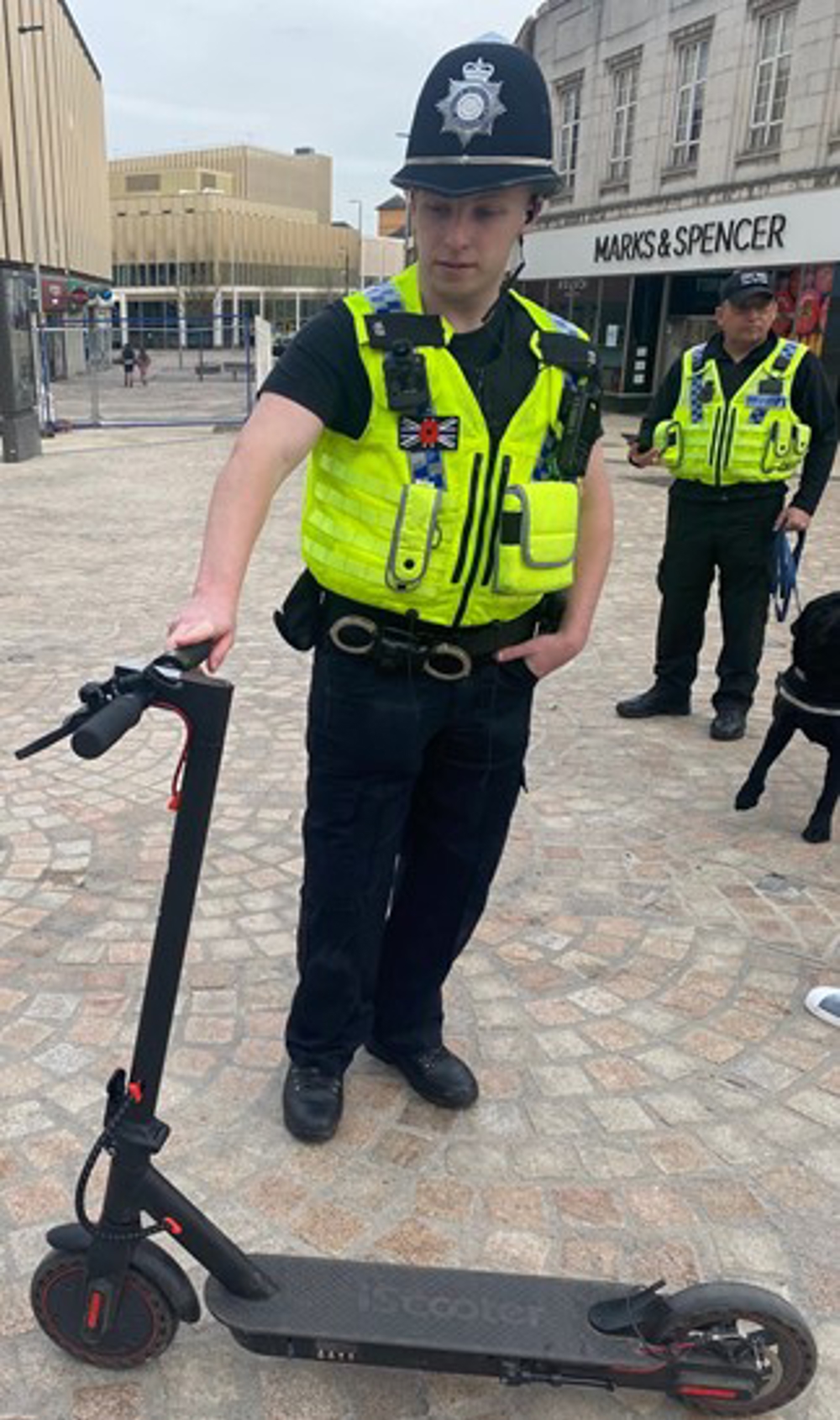 Operation Sidewinder seizes e-scooter