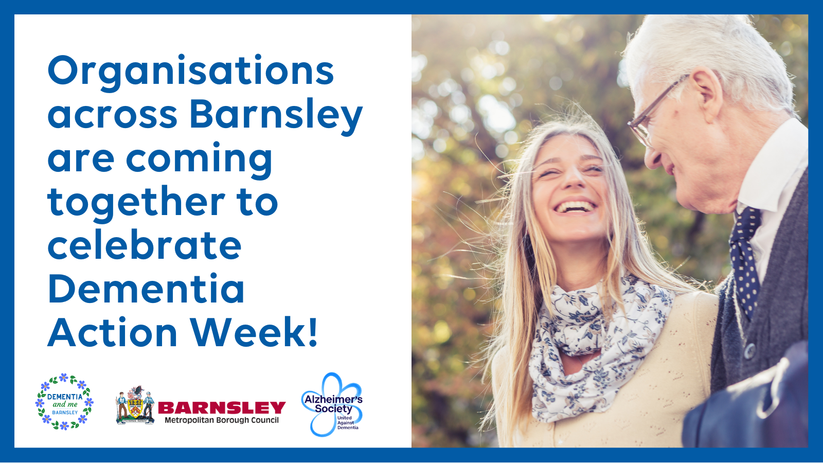 Organisations across Barnsley are coming together to celebrate dementia awareness week!