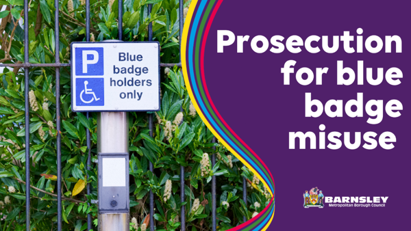 Prosecution for misuse of blue badge
