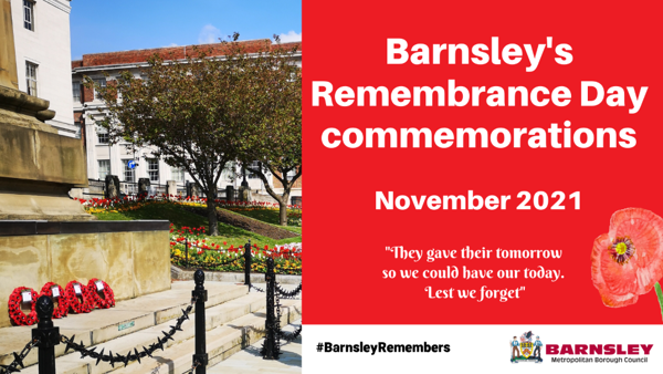 Barnsley Remembrance Day commemorations - November 2021