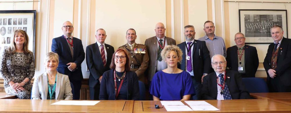 Armed Forces Covenant event signing