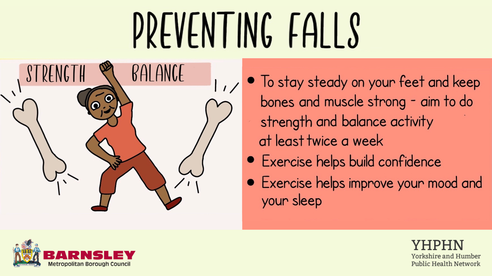 Preventing falls