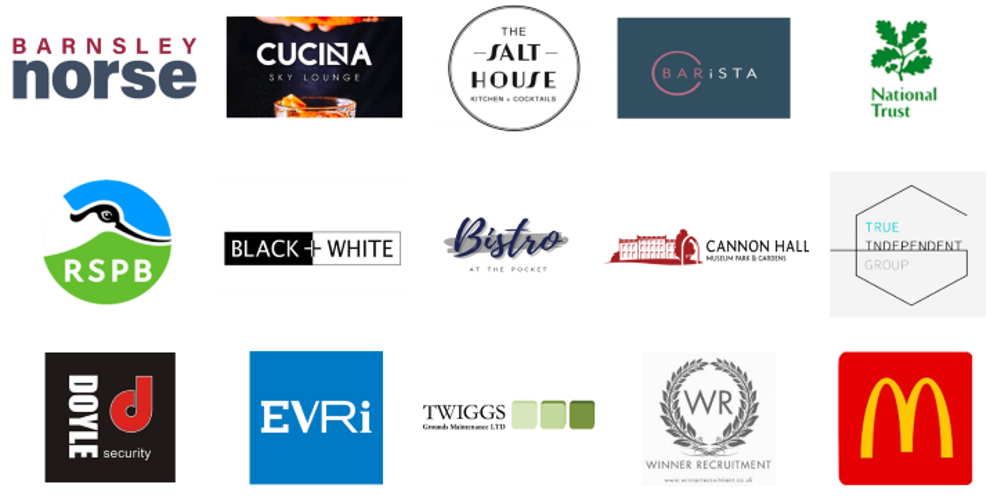 Supported employment service logo's