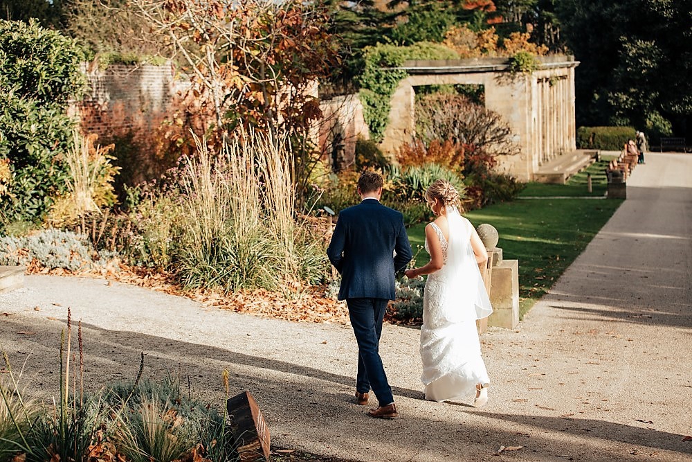 Couple in Cannon Hall garden