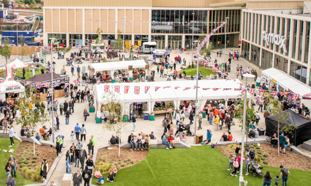 Barnsley town centre footfall