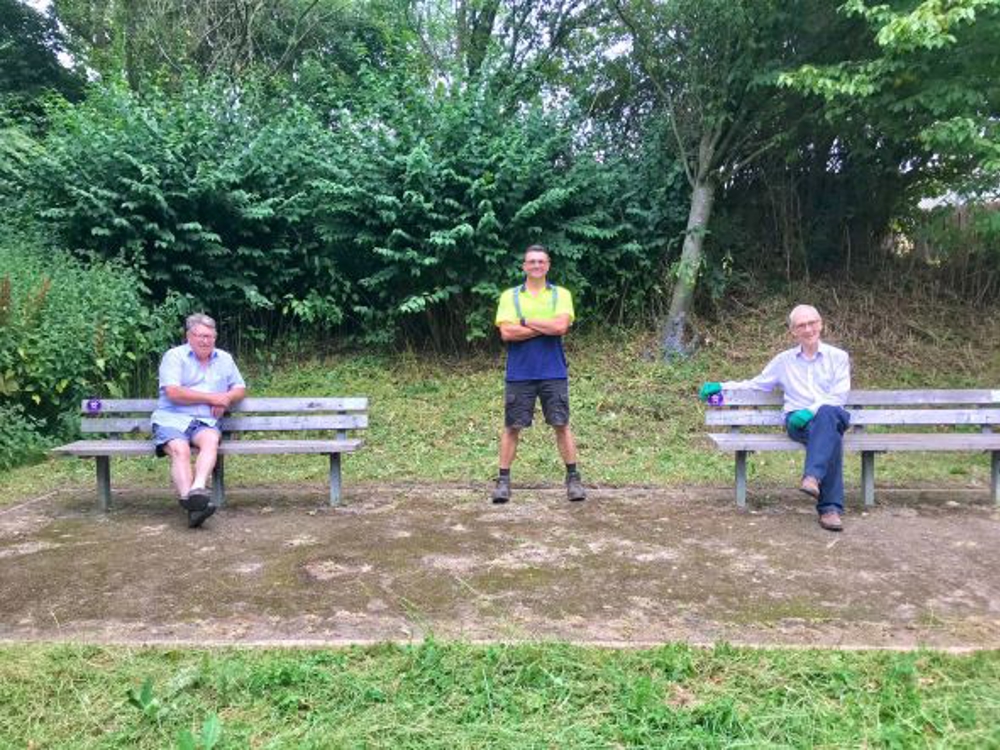 Take a seat - Oxspring Bower Dell benches