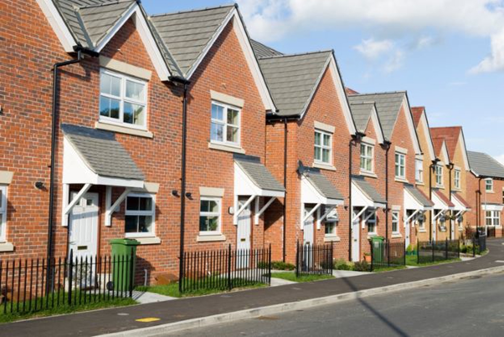 Terraced housese