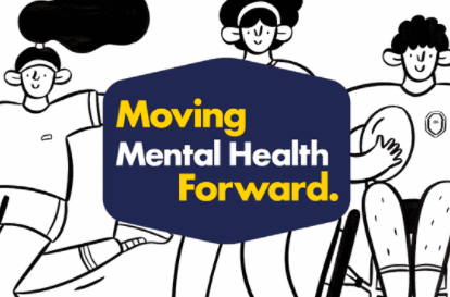 Moving mental health forward logo