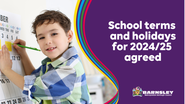 School terms and holidays for 2024/25 agreed