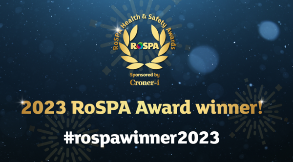 2023 RoSPA Award winner! #rospawinner2023