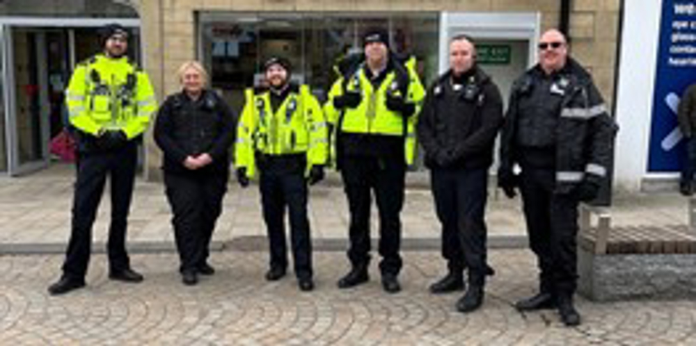 Officers standing in town centre.jpg