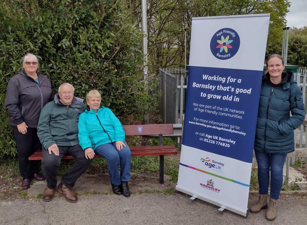 Oxspring Take a seat Barnsley Bench