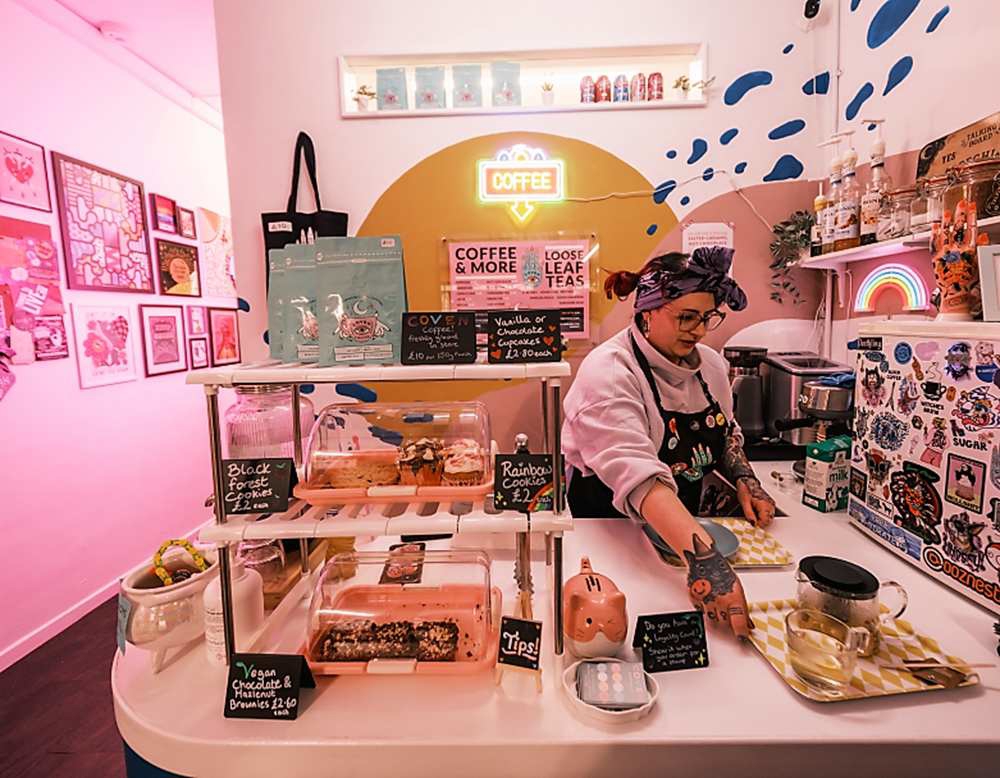Coffee and cake shop