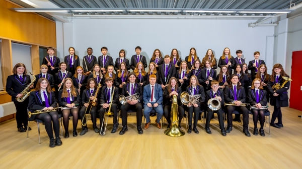 The Barnsley Town Concert Band group photo