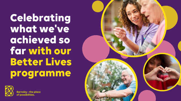 Celebrating what we've achieved so far with our Better Lives programme