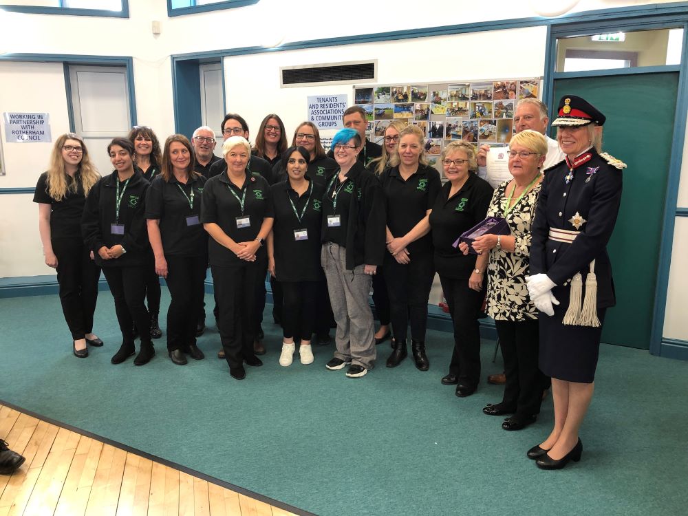 Rotherham Communities Together - Queens Award for VS - Oct 2022