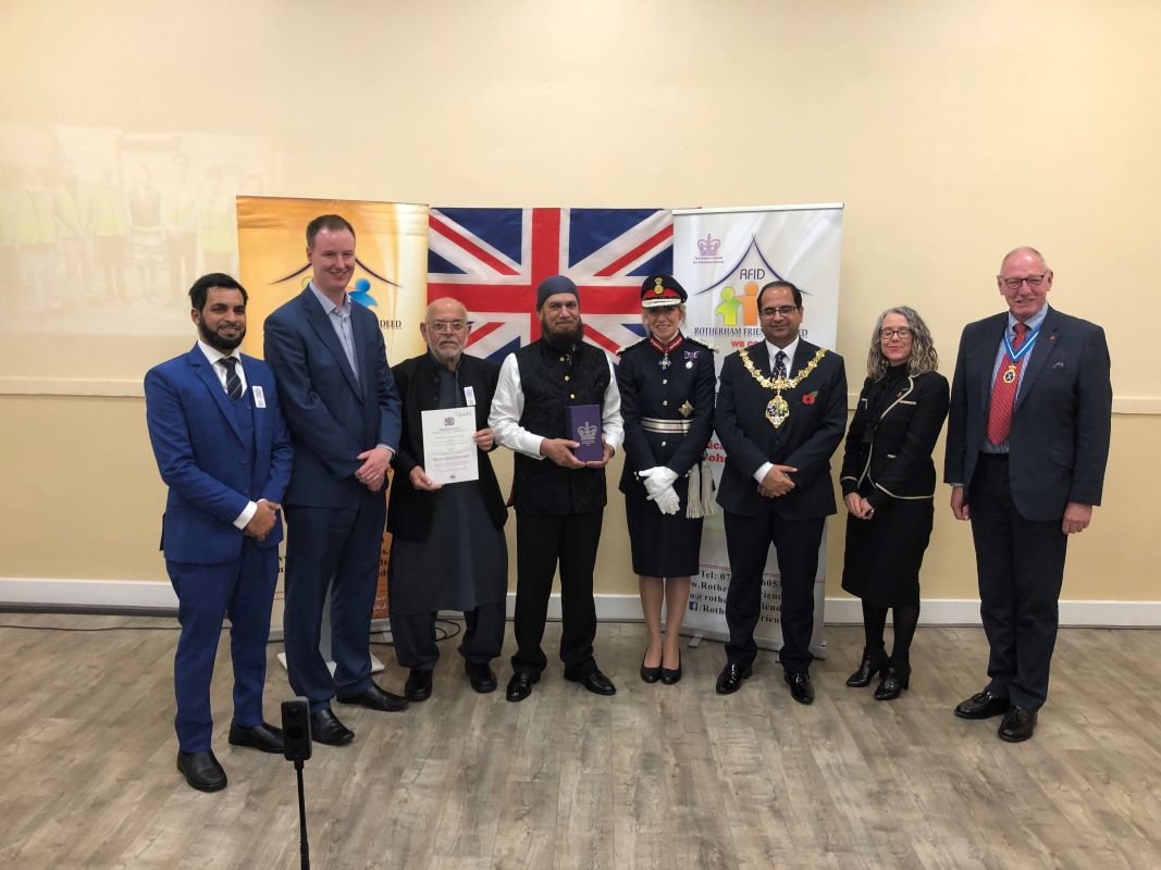 Rotherham Friends in Deed presentation