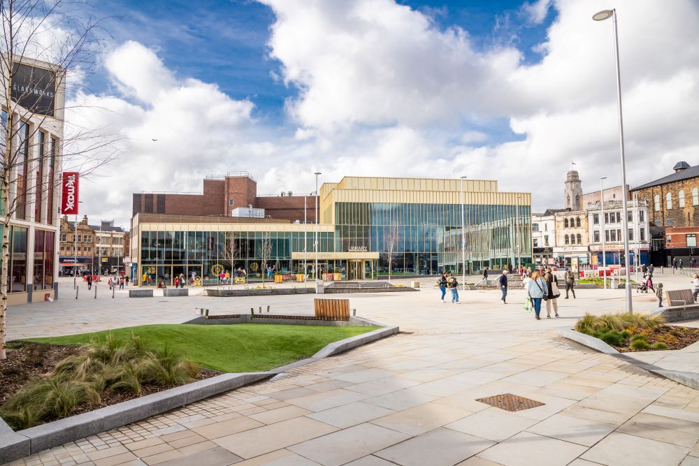 Barnsley town centre footfall